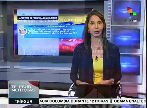 Explica gobernador de Táchira sobre apertura de frontera con Colombia