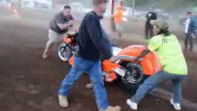 Top Fuel Motorcycle Dirt Drag Racing