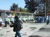 Banda de guerra de la escuela secundaria 27 José María Morelos y Pavón