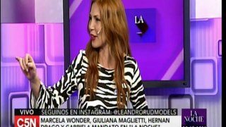 Giuliana en #LaNoche con @celinarucci @C5N