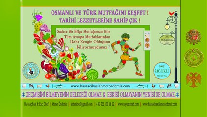 Osmanlı ve Türk mutfağı-Has Aşçıbaşı
