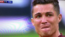 Ronaldo sakatlık ağlama anı görüntüleri izle - Portekiz Fransa 10 Temmuz 2016