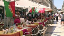 Euro 2016: La fièvre gagne Lisbonne à la veille de la finale