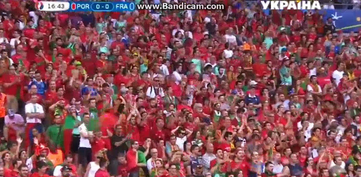 Half Time Golas -  Portugal 0-0 France - 10-07-2016