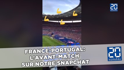 Euro 2016: L'avant-match France-Portugal avec notre story snapchat