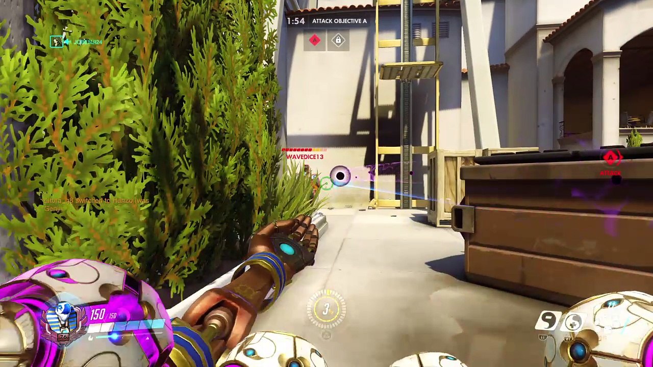 My bro's Zenyatta gameplay