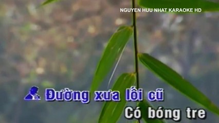 Karaoke Đường Xưa Lối Cũ Tuấn Vũ Beat Chuẩn