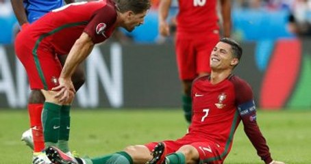 Cristiano Ronaldo, Sakatlanmasının Ardından Gözyaşlarına Boğuldu