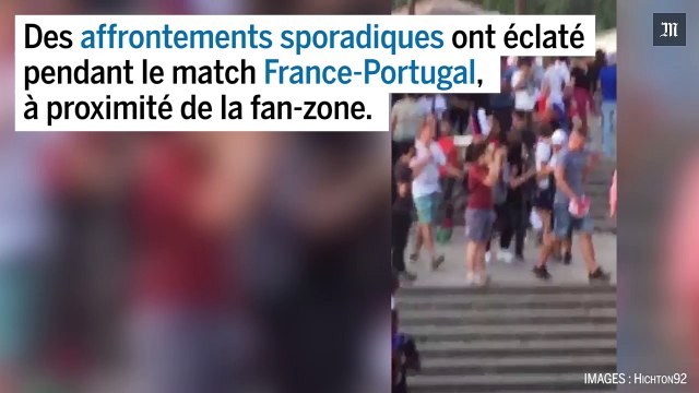 Euro 2016 : images des affrontements pendant le match France-Portugal