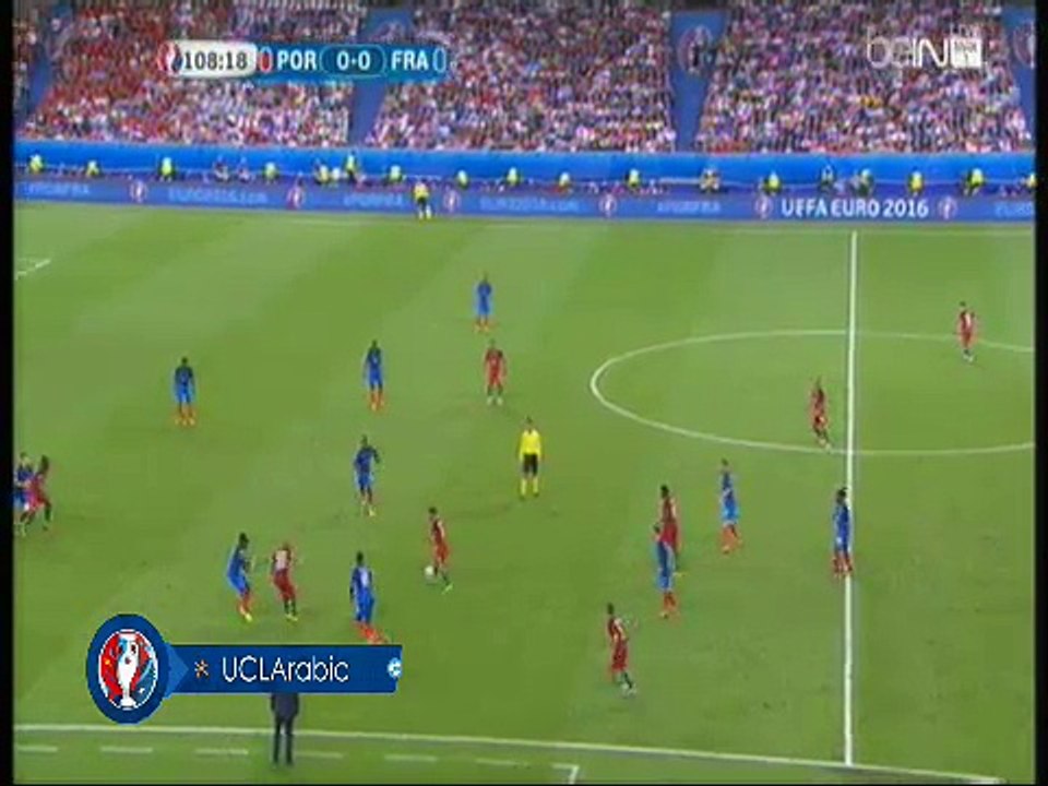 هدف المنتخب البرتغالي في شباك نظيره الفرنس