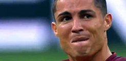 C. Ronaldo crying (Injury) - Portugal 0-0 France --- EURO 2016