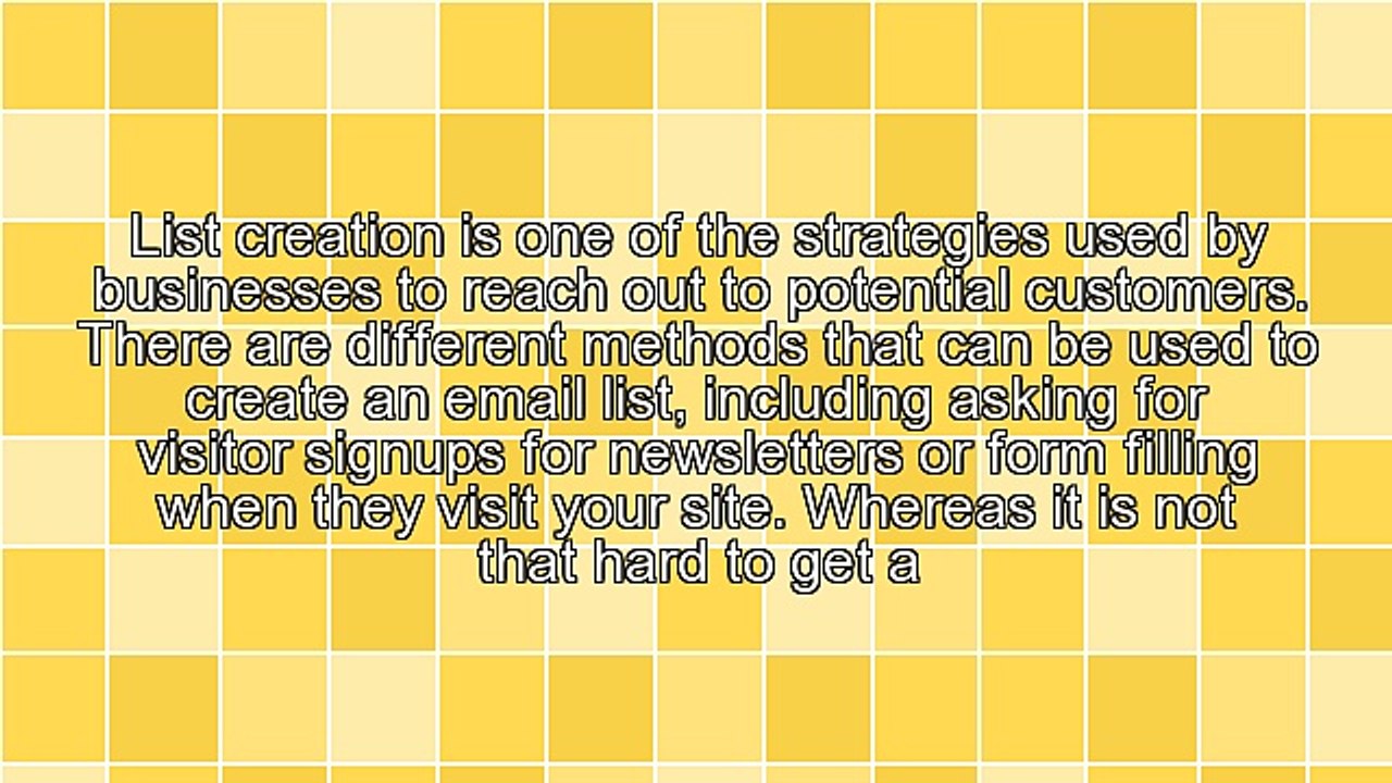 Getting The Best From Your Email List