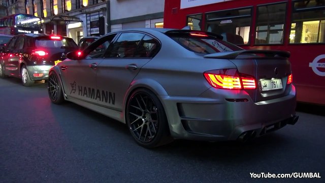 BMW M5 F10 Hamann w/ Akrapovic Exhaust in London