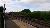 two east Midlands trains class 158s leaving Langley mill to Norwich