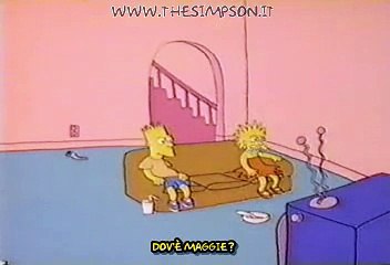 I Simpson Ep 4 Stagione 1 "Babysitter per Maggie"