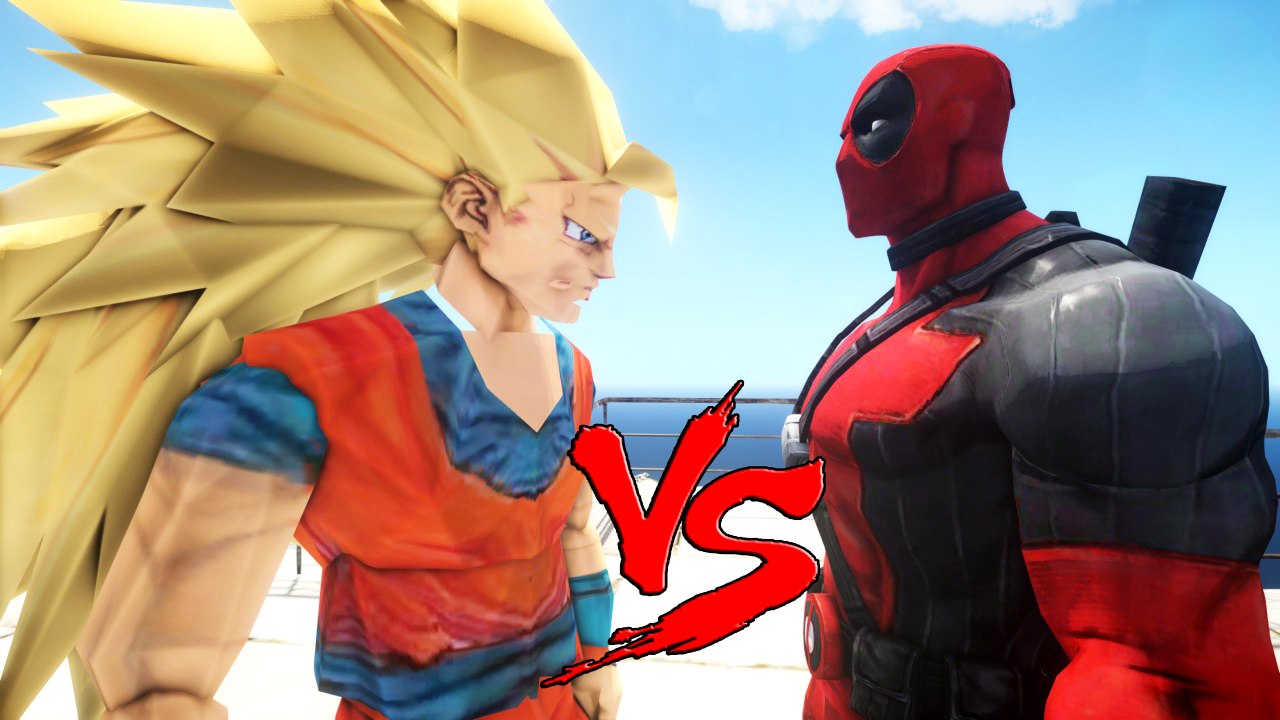 DEADPOOL VS GOKU - EPIC BATTLE