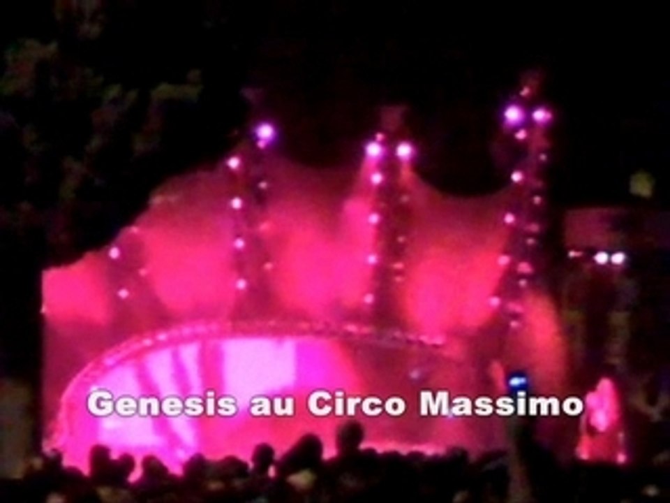 Genesis au Circo Massimo - Rome en images