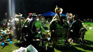Eastern Shawnee Indian Pow Wow Drum Circle August 29, 2009