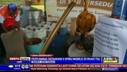 Pertamina Buka Kios BBM di Ruas Tol Brebes