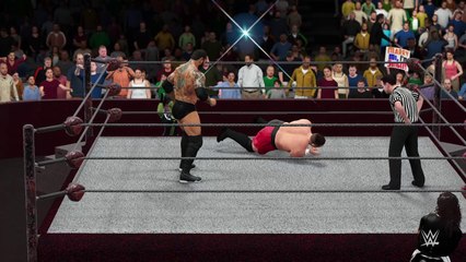 WWE 2K16 samoa joe v batista