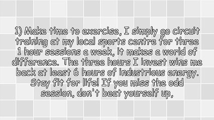 10 Ways to Boost Your Energy Levels