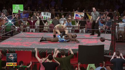 WWE 2K16 big e v brock lesnar highlights
