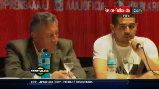 Juan Roman Riquelme Presentación en Argentinos Juniors 20/07/2014