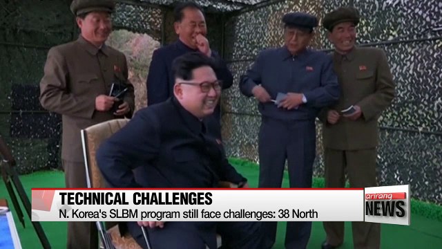 N. Korea's SLBM program still face challenges: 38 North