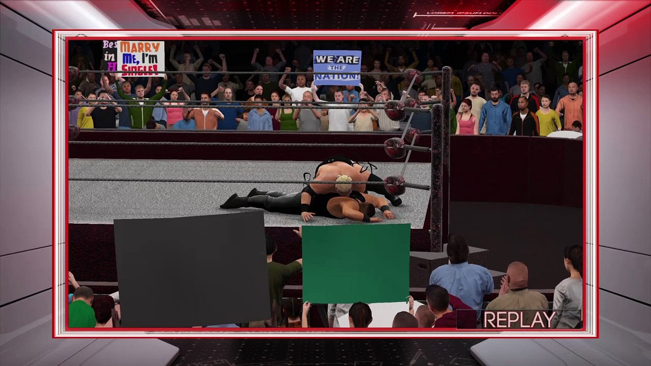 WWE 2K16 d'lo brown v rikishi highlights