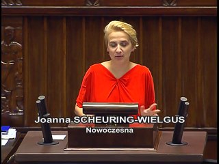Poseł Joanna Scheuring-Wielgus - Wystąpienie z dnia 22 czerwca 2016 roku.