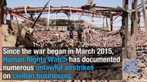 Coalition Airstrikes on Factories Heighten Crisis in Yemen
