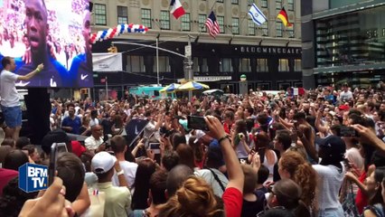 Finale de l'Euro: les Français à New York rassemblés pour le match