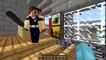 Minecraft PRISON BREAK - SHARKY _ SCUBA STEVE FIGHT!!!