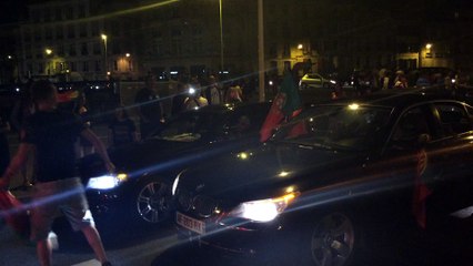 Finale de l'Euro 2016 au Pays basque : la joie des Portugais