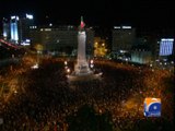 Fans celebrate Portugal win over France in Euro Cup