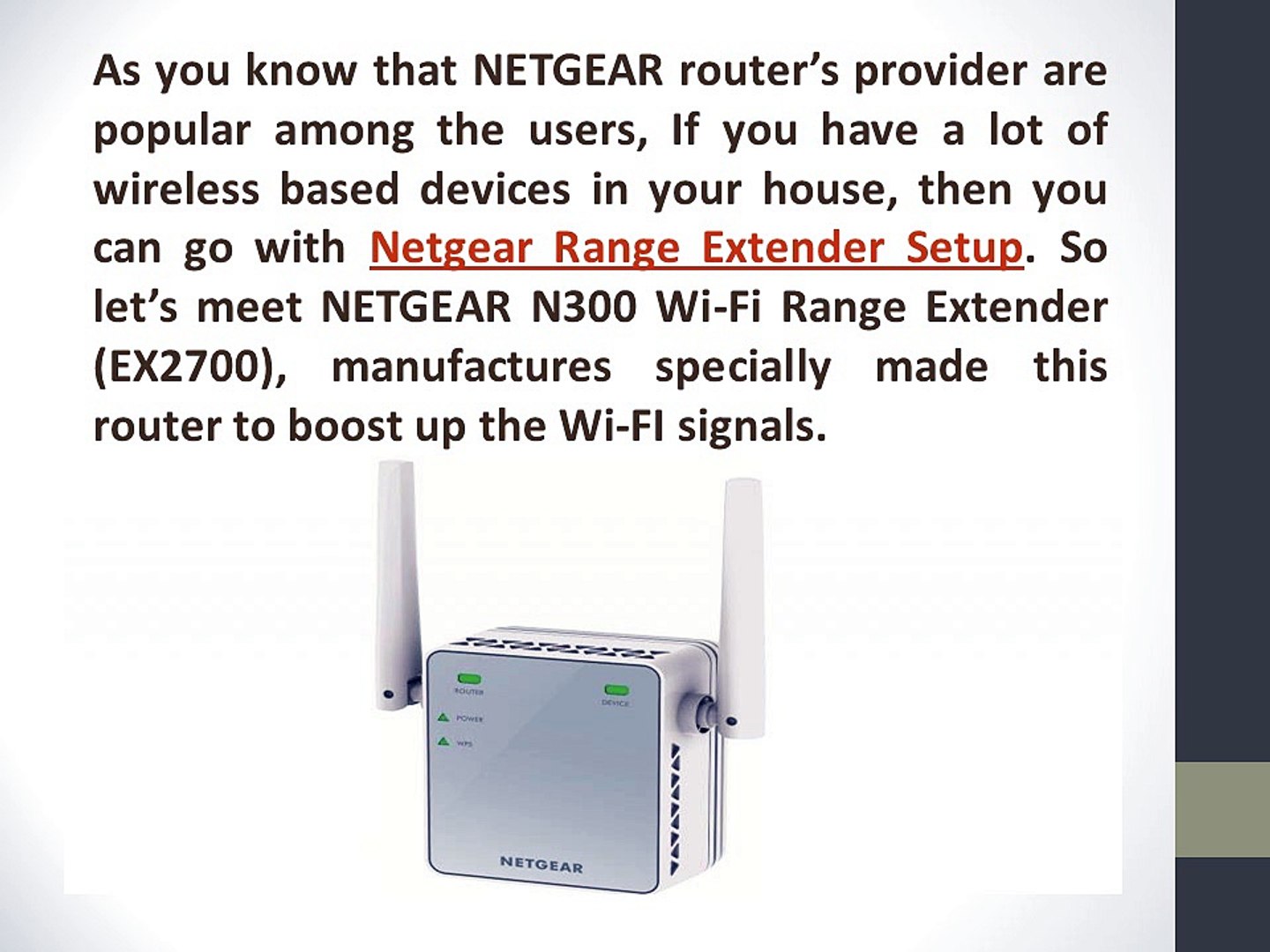 How To Reset Netgear Wifi Extender Wn3000rp