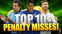 Top 10 Missed Penalties-top 10 worst penalties in football history-top football videos