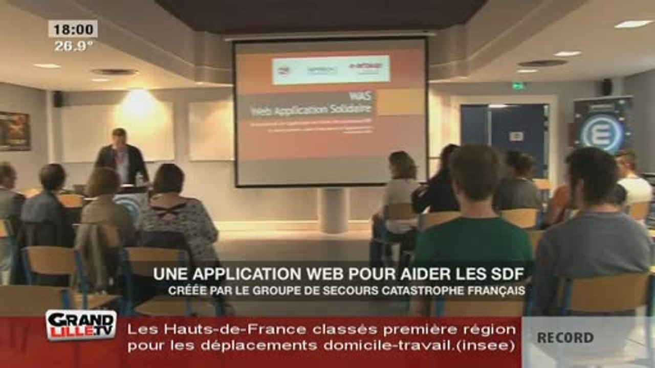Une application pour aider les SDF