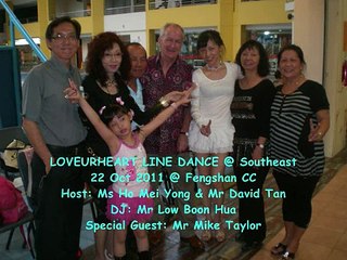 LOVEURHEART LINE DANCE @ Southeast (22 Oct 2011 @ Fengshan CC)