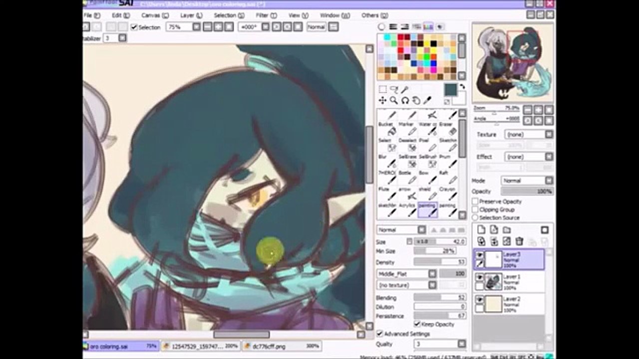 Yokai Watch -Speedpaint Part 1- Orochi/Venoct
