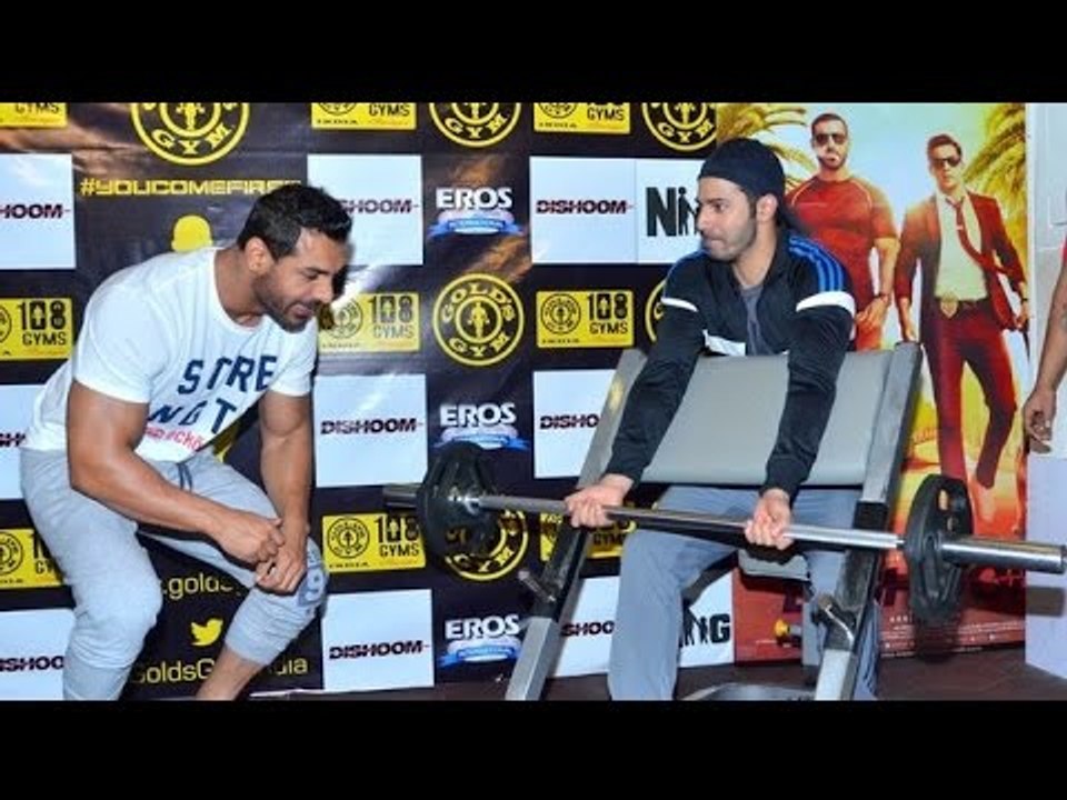 John Abraham: Varun Dhawan's Personal Trainer | Dishoom Promotions