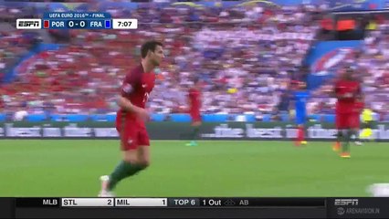 Portugal 0-0 France HD Half Time All Goals & Highlights - Final 10.07.2016 HD