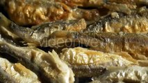 Fry Small Fish In a Frying Pan - Stock Footage | VideoHive 15536800