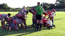 Action du match XV du PACIFIQUE - SELECTION de NOUVELLE CALEDONIE