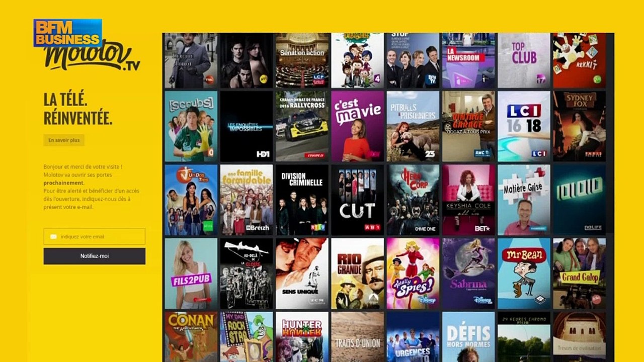 Molotov ouvre enfin son service pour révolutionner la télévision