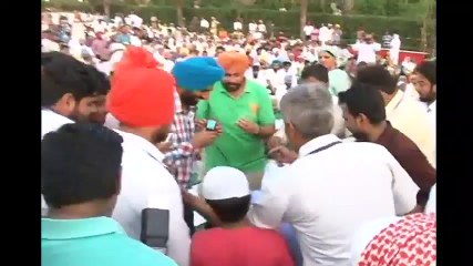 AAP MP Bhagwant Mann  on captain