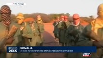 Somalia: at leat 10 soldiers killed after Al Shabaab hits army base