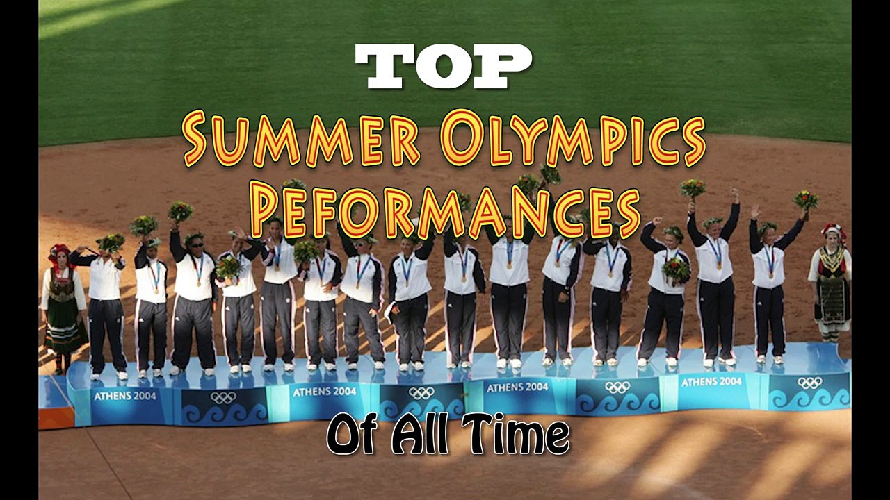 Top 5 Summer Olympics Performances Of All Time - MyxTV