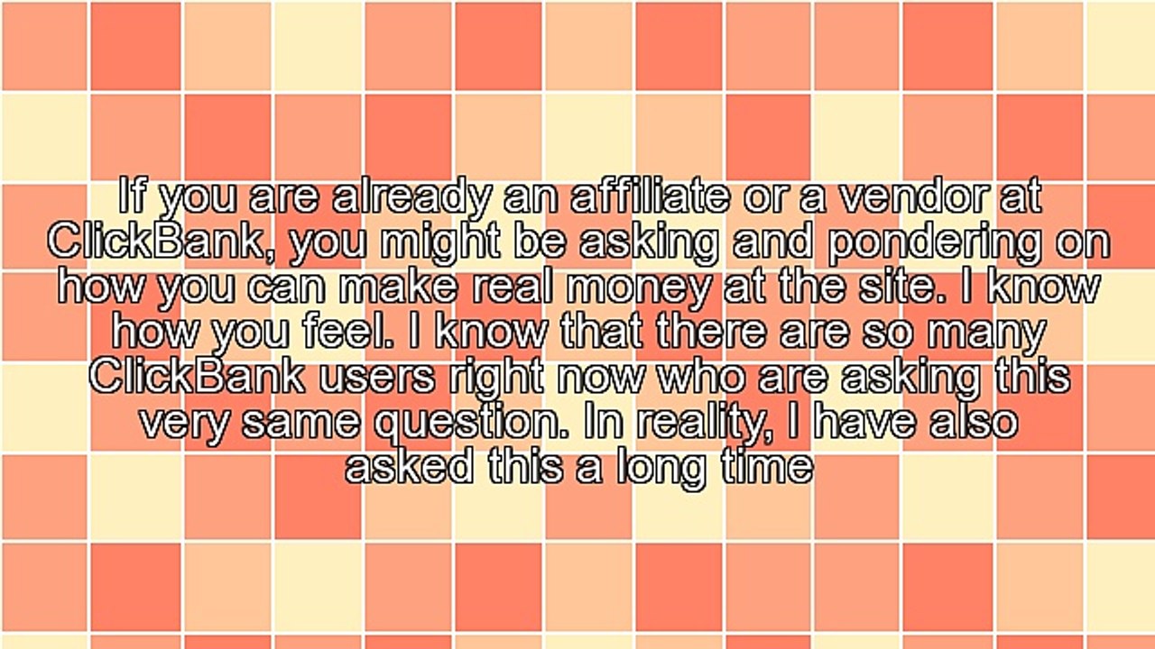 The Trick To Making Money With ClickBank