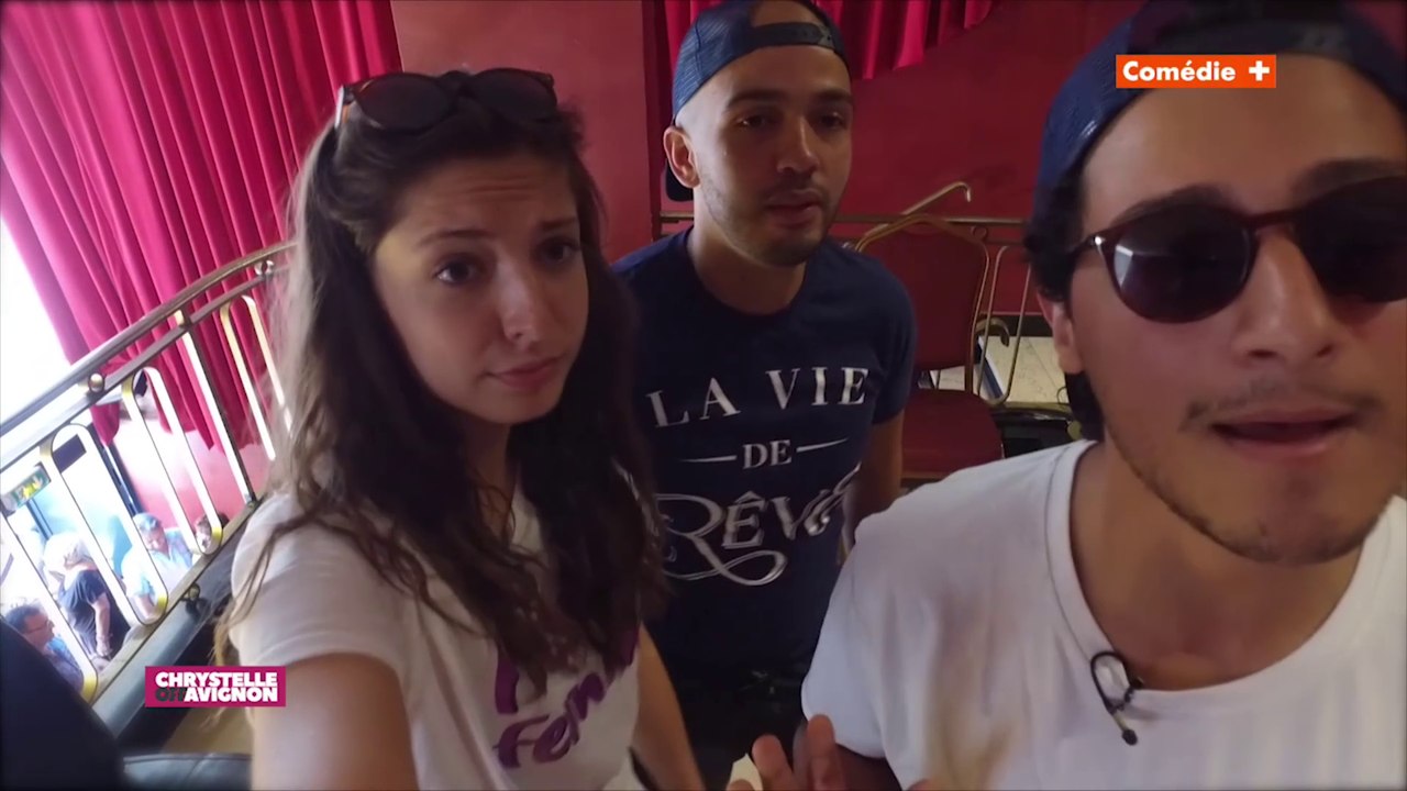 Younes et Bambi et Romain Lancry dans Chrystelle OFF Avignon - Emission du 12/07/2016